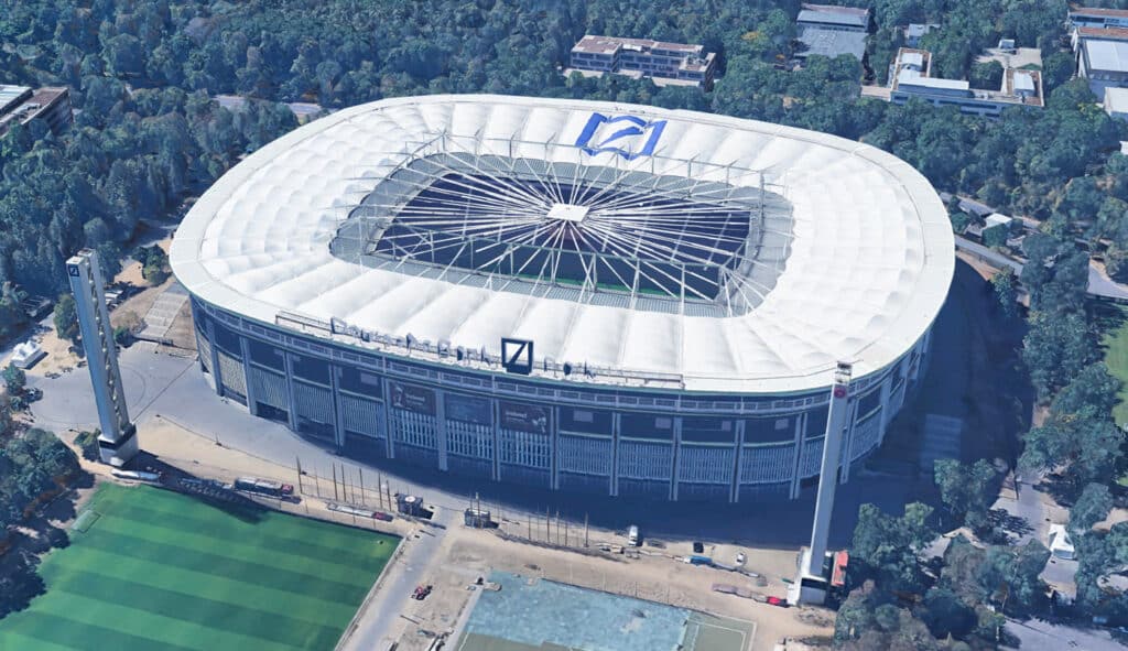 Stade Eintracht Francfort Deutsche Bank Park