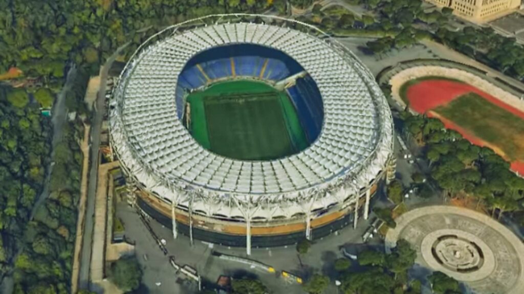 Italie Rome Stade olympique de Rome 72698 places 1937
dimension stade de foot 
