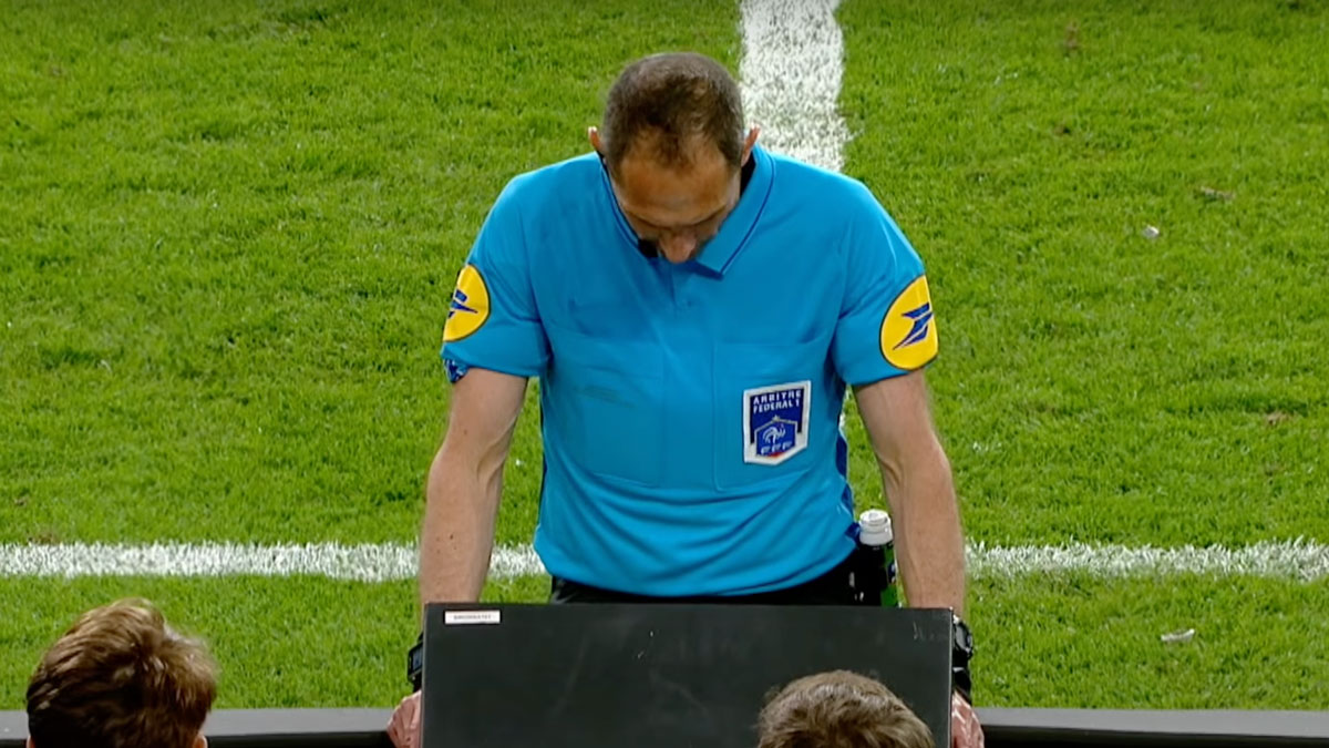 a VAR (Video Assistant Referees)