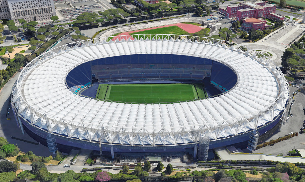 Stade AS Roma Stade olympique de Rome