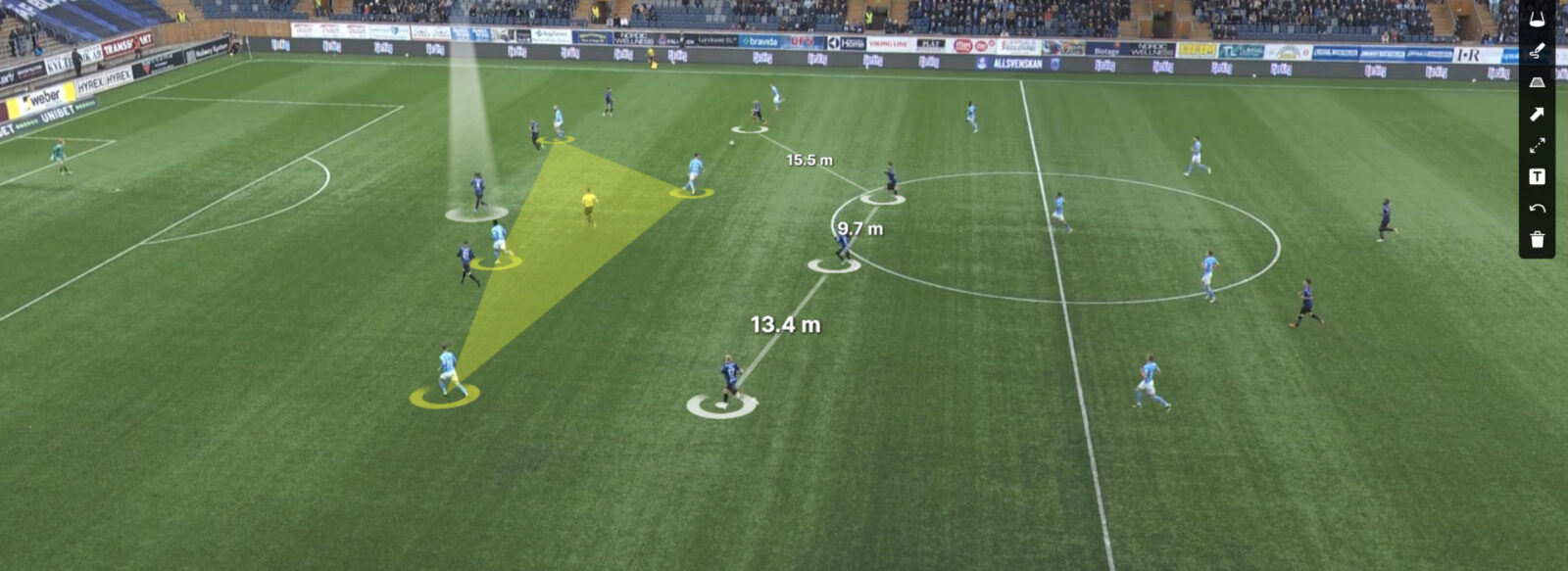 Intelligence Artificielle et Analyse Vidéo.entrainement football 