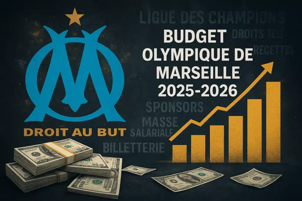 Budget de l'Olympique de Marseille : saison 2025-2026.