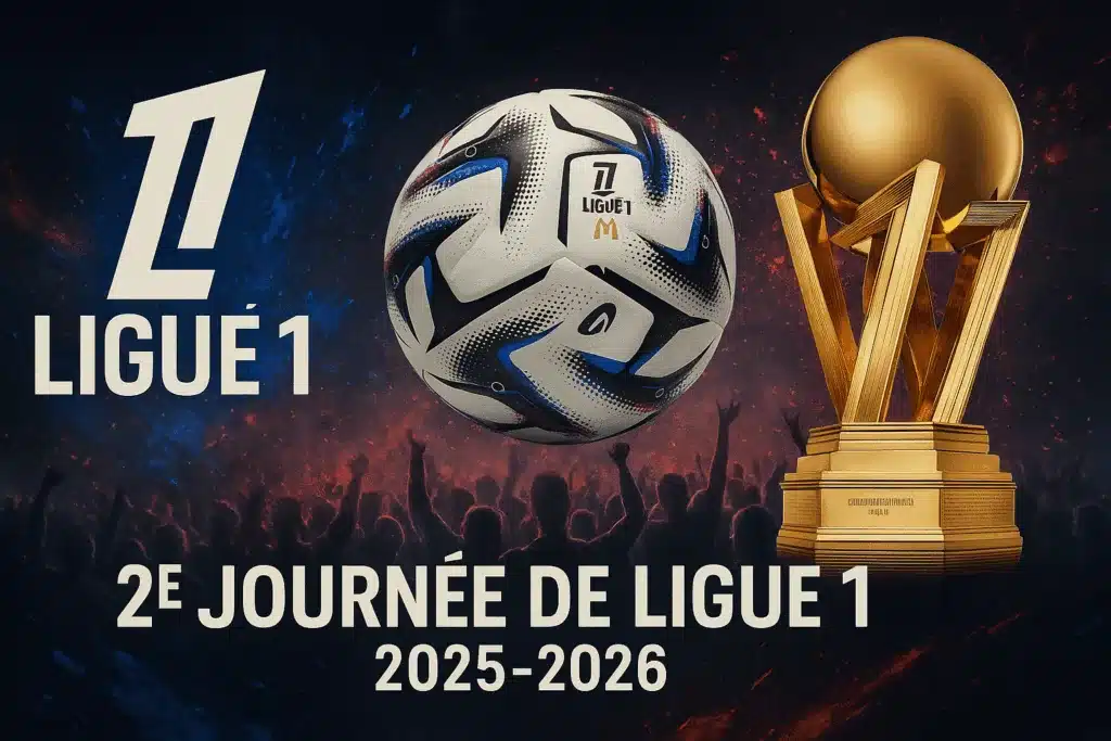 Toutes les infos sur la 2e journée de ligue 1 2025-2026