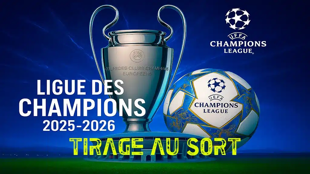 Tirage au sort de la Ligue des Champions 2025-2026 : la grande attente