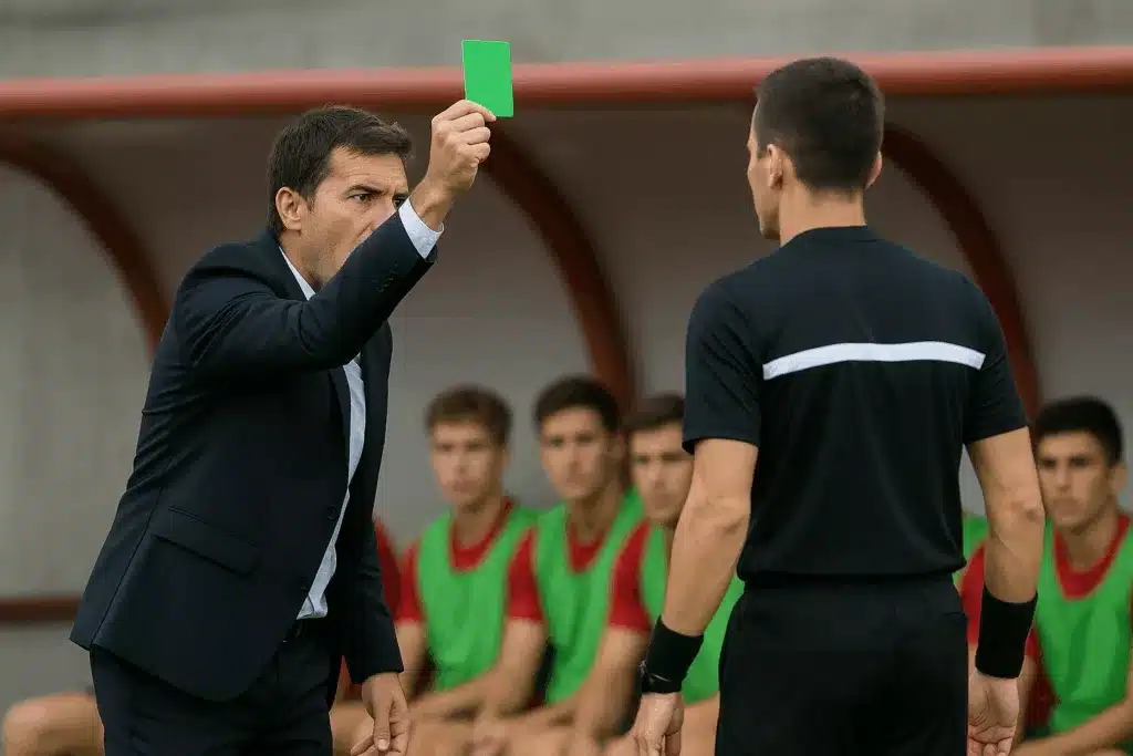 Le Carton Vert au foot : Une évolution dans l'Arbitrage Testée lors de la Coupe du Monde U20 2025