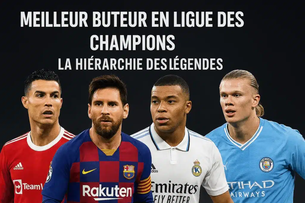 Meilleur buteur en Ligue des champions : Hiérarchie des légendes