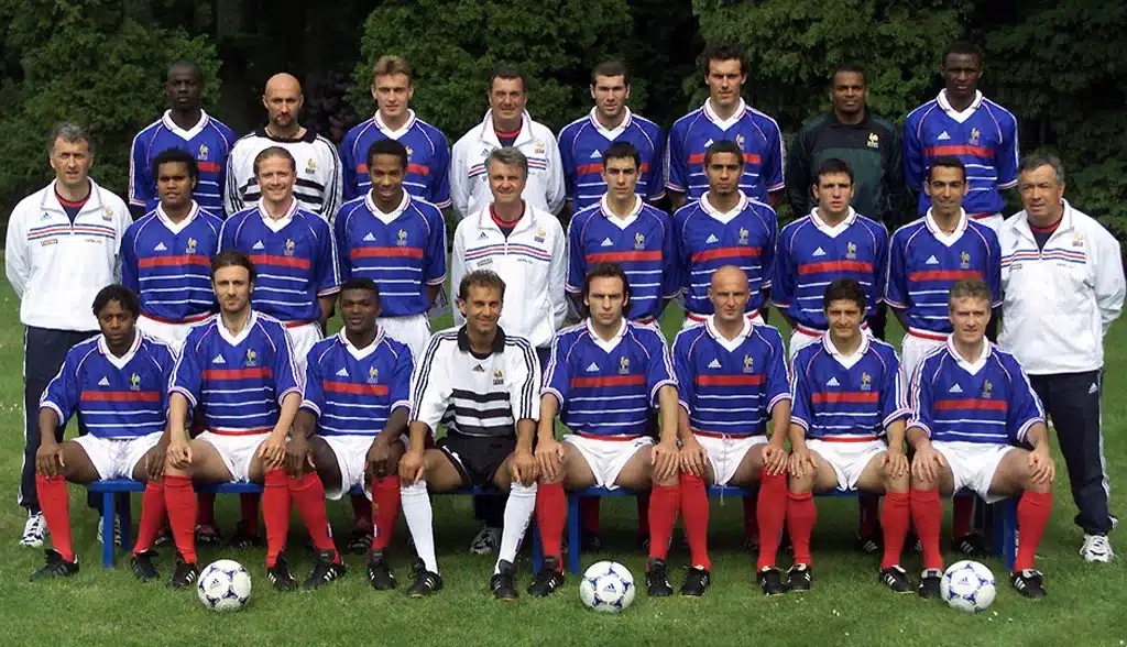 Equipe France Football 98 : La photo officielle