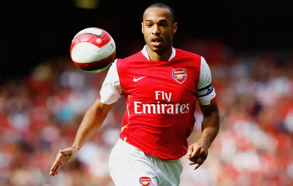 Préparation physique au football : Thierry henry