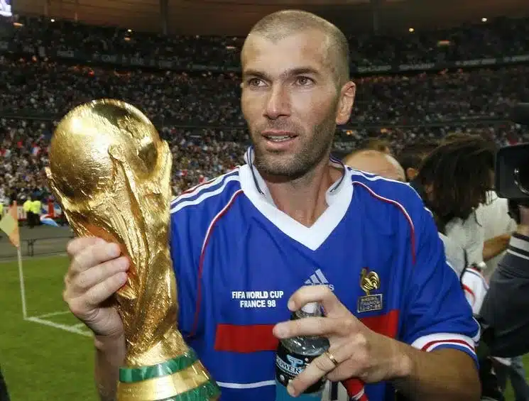 Equipe France Football 98 : Zinedine Zidane