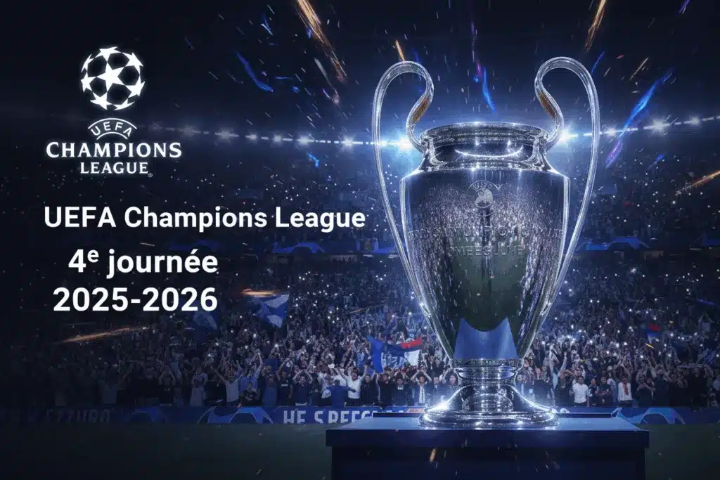 4e journée de Ligue des Champions 2025-2026 : programme complet et enjeux majeurs