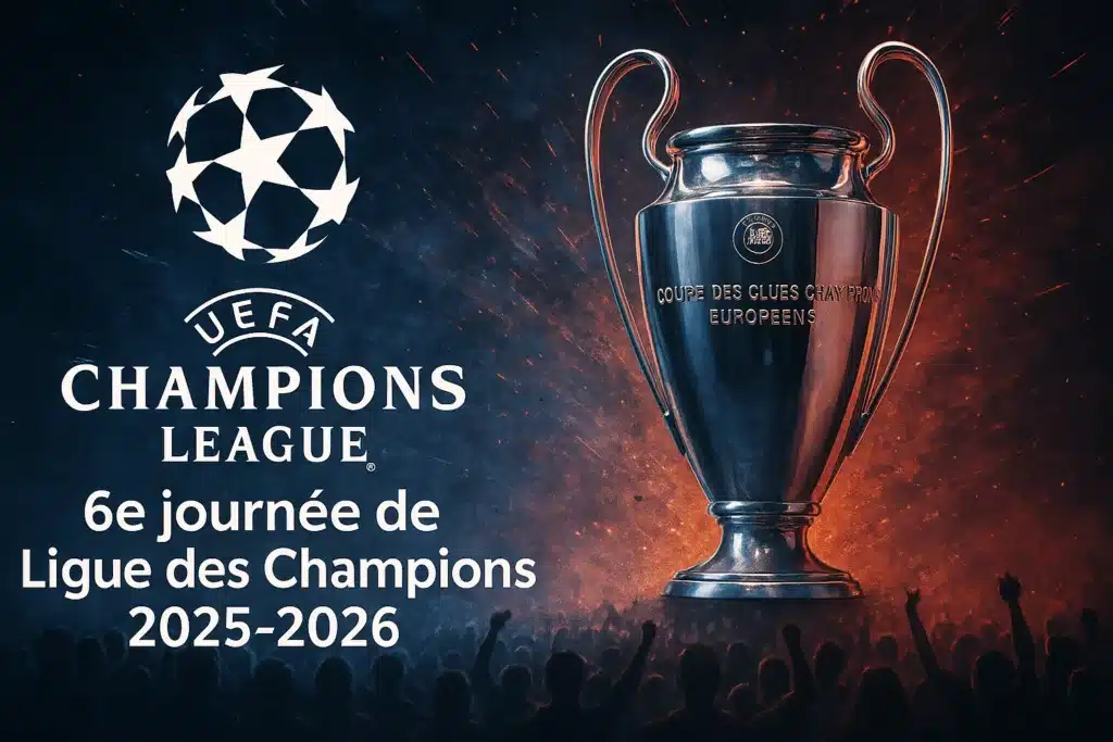 6ème Journée de la Ligue des Champions 2025-2026