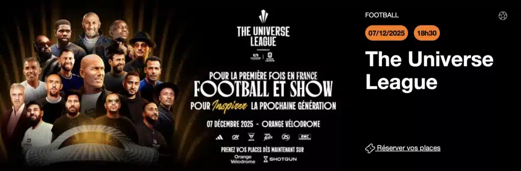 The Universe League à Marseille, 