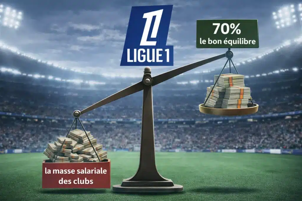 budgets Ligue 1 déséquilibré
