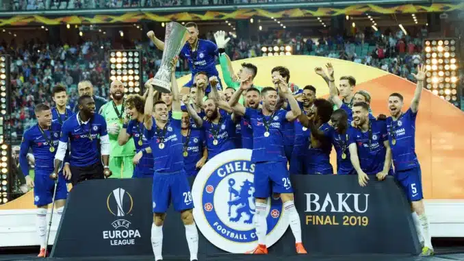 Chelsea FC Ligue Europa 2019 Crédits : Press Service of the President of the Republic of Azerbaijan