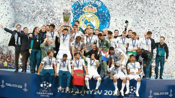 Real Madrid Ligue des champions 2018 crédits Антон Зайцев